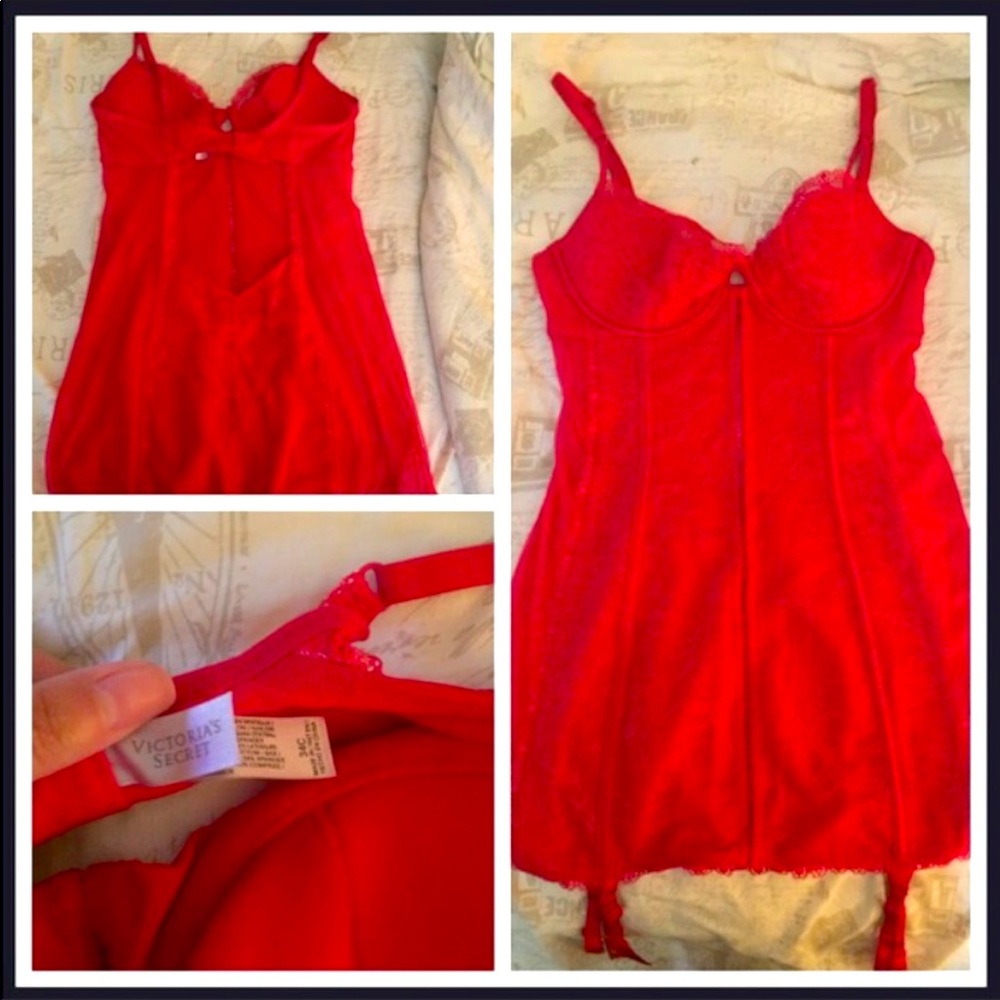 Victoria Secret Red Corset